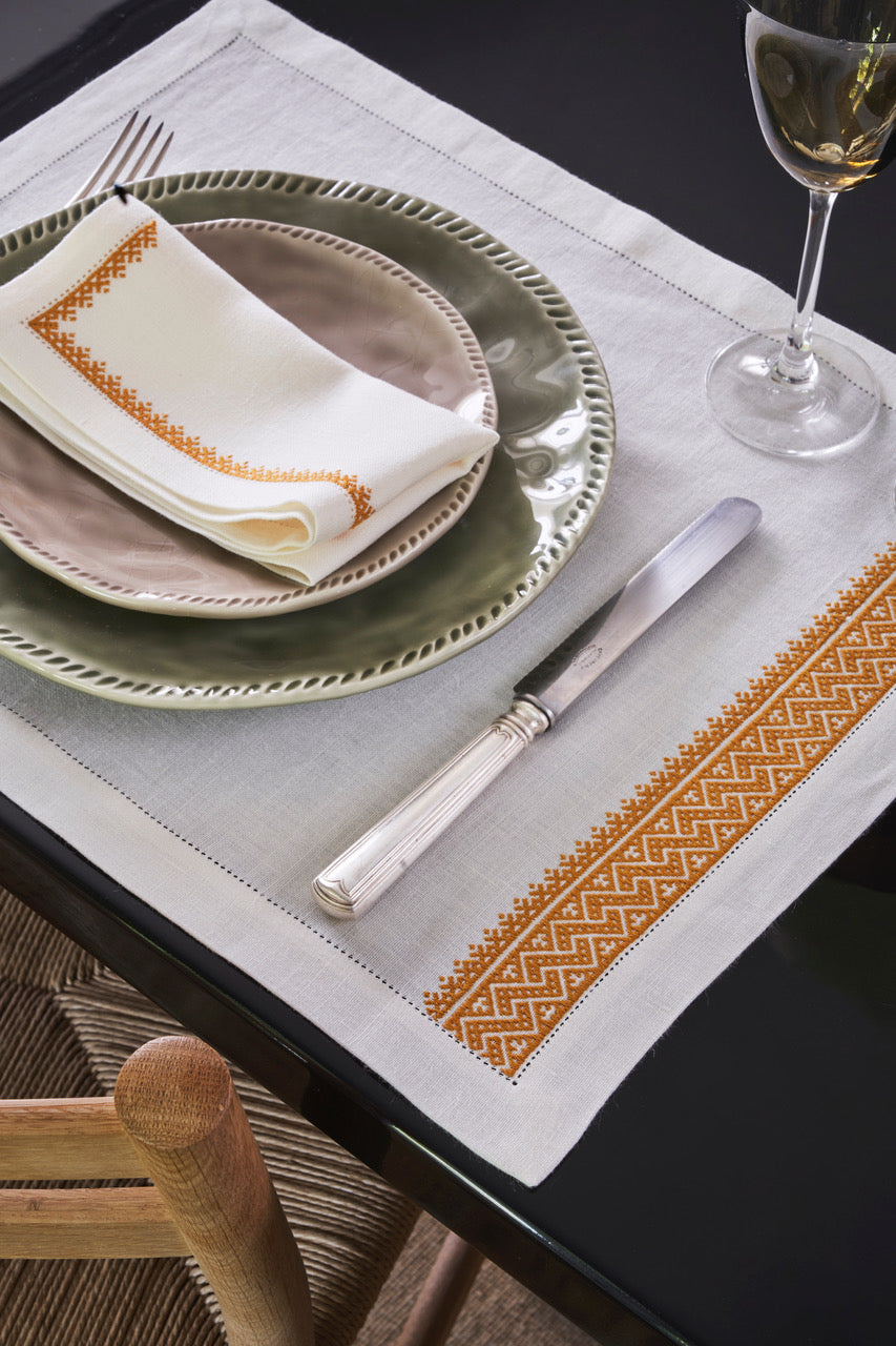 Filomela Placemats Zigzag (Set of 2)