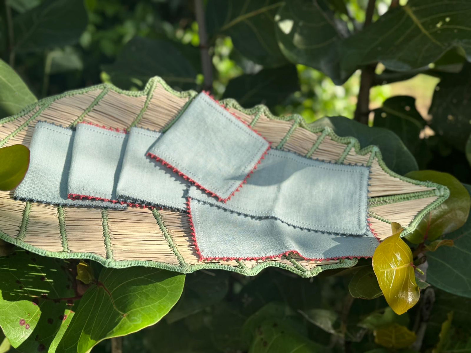 Servilleta de merienda Piquillos ( Set de 6)